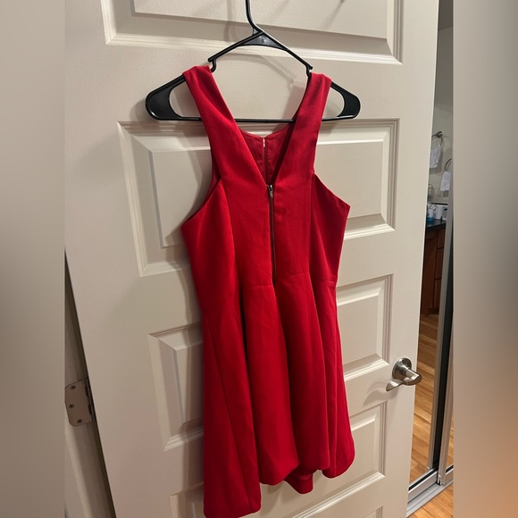 BCBGeneration Red Dress (Holiday red dress) - Picture 2 of 3